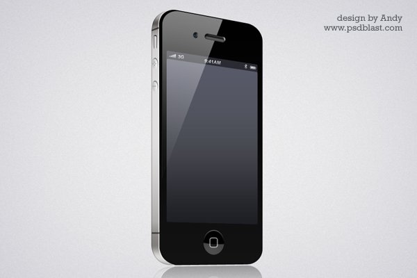 iPhone4 Icon PSD Format