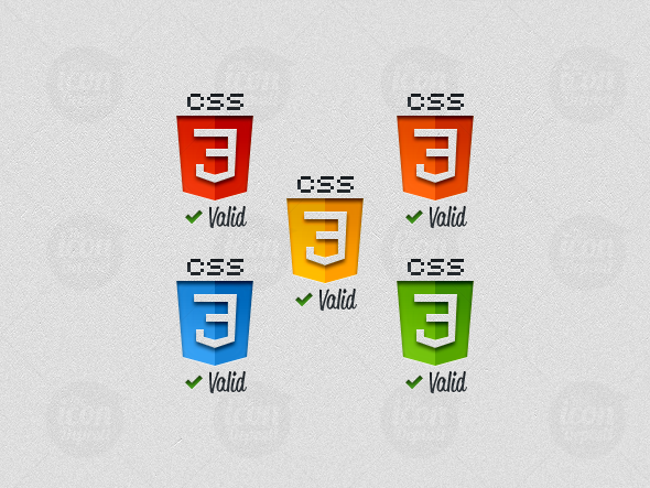 CSS3 Valid Logos