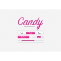 Free Candy UI Kit
