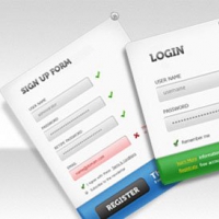 UI PSD Pack - Sign Up Forms