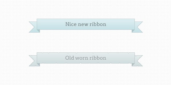 Ribbons New And Worn