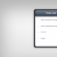 Notepad To-Do List PSD