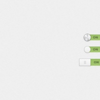 On/Off Switches and Toggles (PSD)
