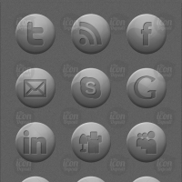 Bright Social Network Icons