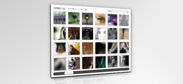 PSD Layout for Flash / JavaScript Gallery