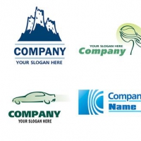 10 Company Vector Logotypes Set