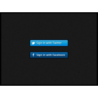Facebook & Twitter Sign In Buttons