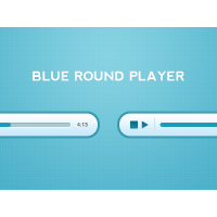 Blue Round Player
