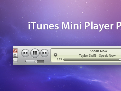 iTunes Mini Player
