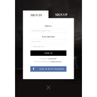 SignUP Form - Free PSD
