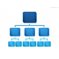 Organization Chart Icon (PSD)