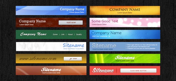 Free PSD Banners