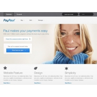 PayPaul Free PSD Template