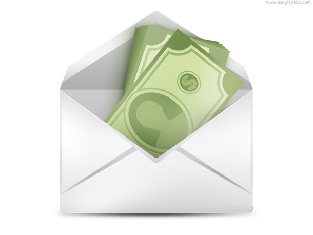 Money In Envelope (PSD)