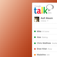 Google Talk Concept Design PSD