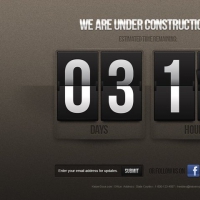 Under Construction Counter Free PSD Template