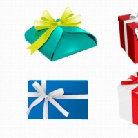 Holiday PSD Gift Boxes