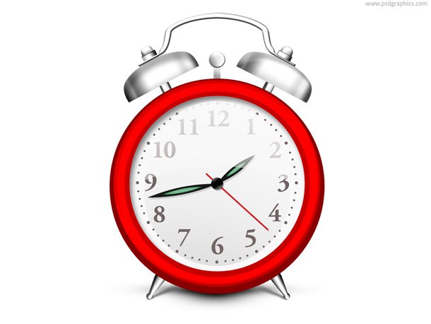 Alarm Clock Icon (PSD)