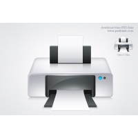 Printer Icon (PSD)