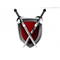 Swords And Shield Icon
