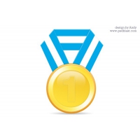Gold Medal PSD & Download