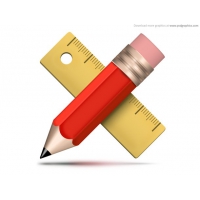 Drawing Tools Icon (PSD)