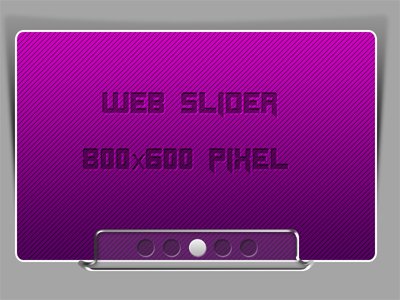 Web Slider With Shadow