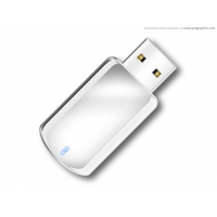 USB Flash Drive Icon (PSD)
