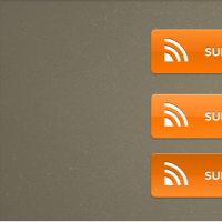 Orange RSS Subscribe Buttons