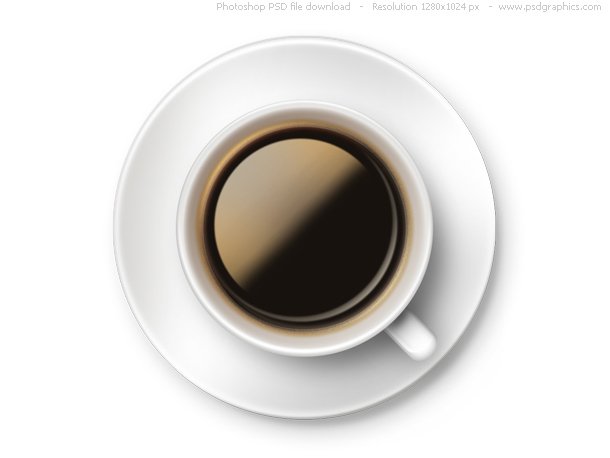 PSD Coffee Cup Icon