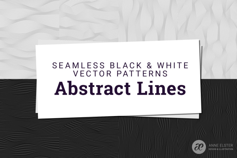 ABSTRACT LINE PATTERNS FREEBIE