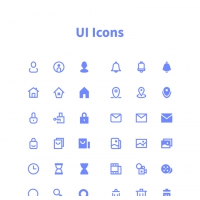 100 BASIC UI ICONS