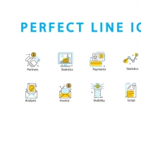 10 FREE PERFECT LINE ICONS