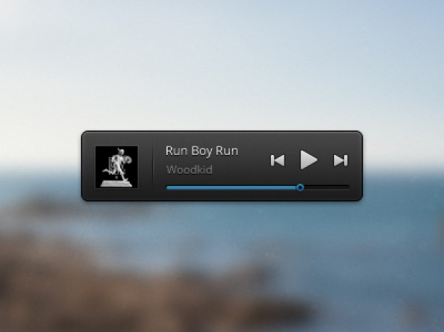 Simple Music Player With Picture