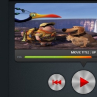 Great Video Player PSD