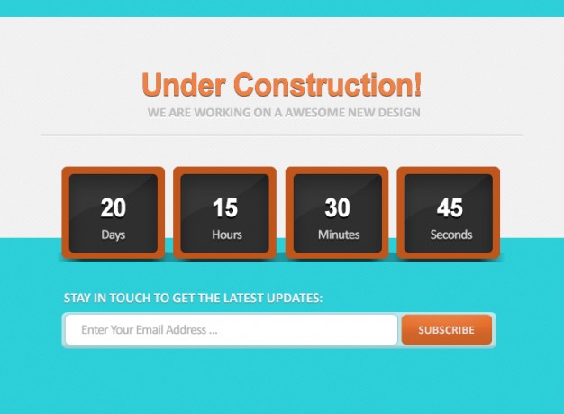 Under Construction UI 
