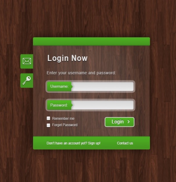 Clean and Effective Login Form 