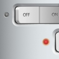 Metallic Switch Buttons UI