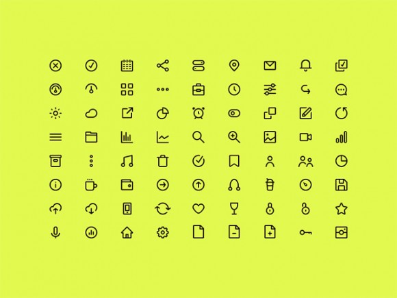72 Icons Free Download​
