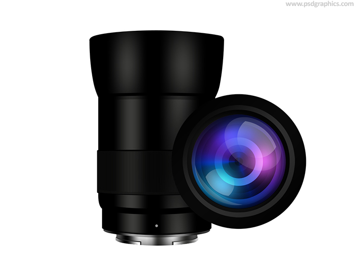 Mirrorless Camera Lens Icon