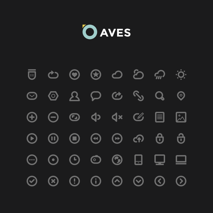 Aves Icon Set