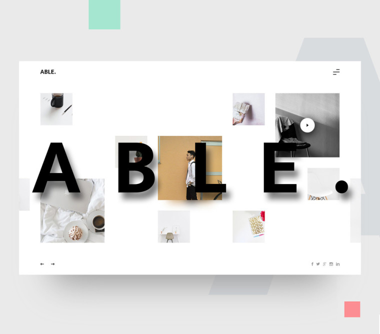 ABLE WEBSITE TEMPLATE