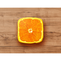 Square Orange App Icon PSD