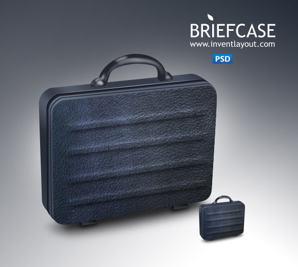 Briefcase Icon Free PSD