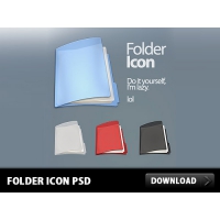 Free Folder Icon PSD