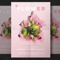Flower Flyer Template