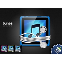 iTunes Touch Icon PSD