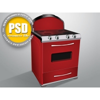 Free PSD Oven File