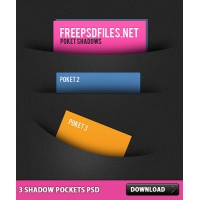 3 Shadow Pockets Free PSD