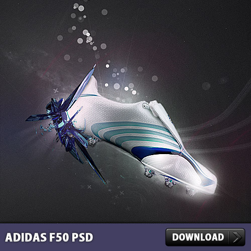 Adidas F50 Free PSD File